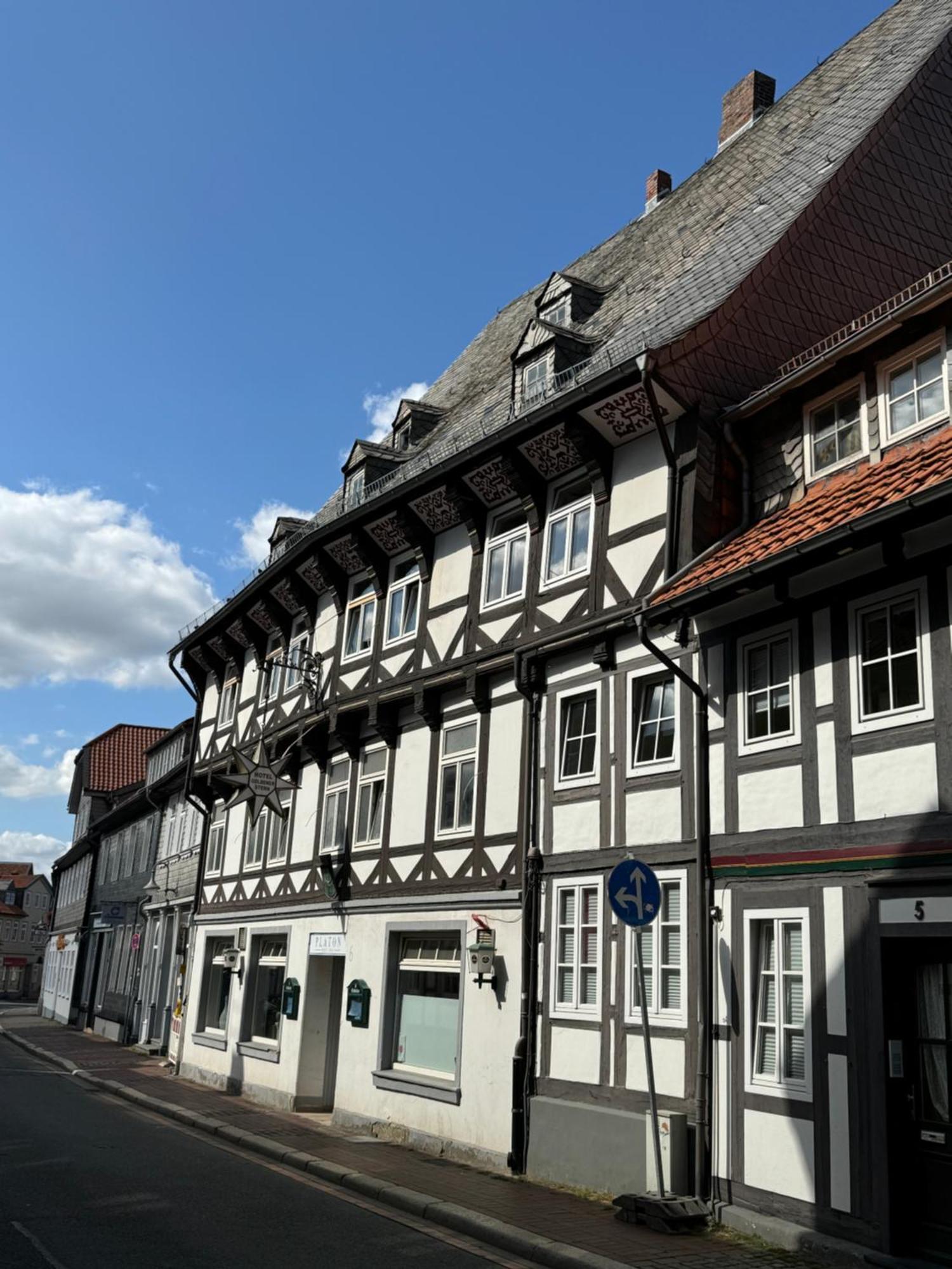 Goldener Stern Otel Goslar Dış mekan fotoğraf
