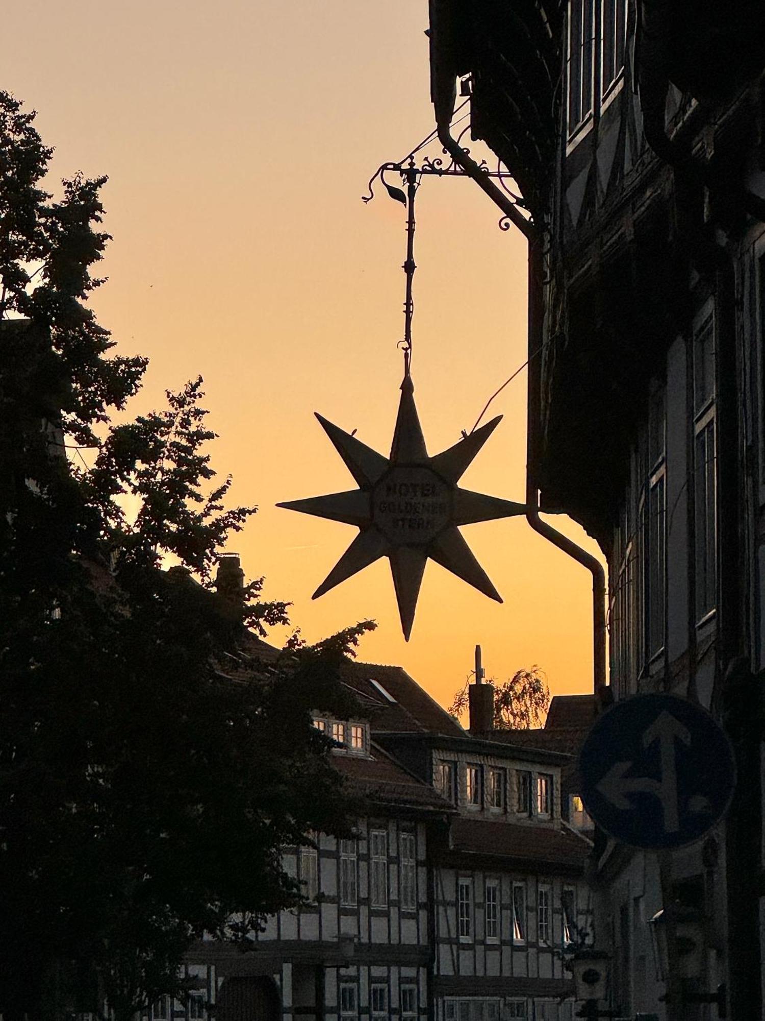 Goldener Stern Otel Goslar Dış mekan fotoğraf